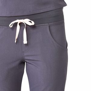 Figs Charcoal Cargo Scrub Pants